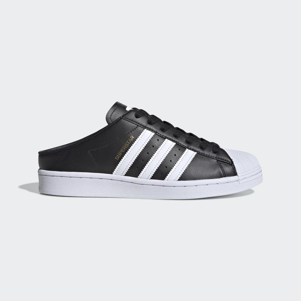 Slip On Adidas Superstar Dama Romania - Negrii/Albi FX0528